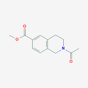 Methyl 2-acetyl-1,2,3,4-tetrahydroisoquinoline-6-carboxylate