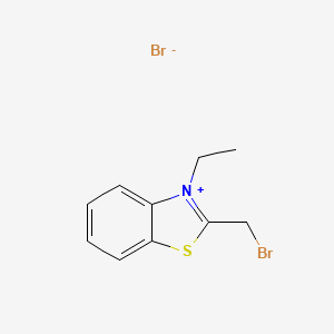 2-(Bromomethyl)-3-ethylbenzo[d]thiazol-3-ium bromide