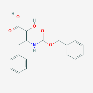 3-Benzyloxycarbonylamino-2-hydroxy-4-phenylbutyric acid