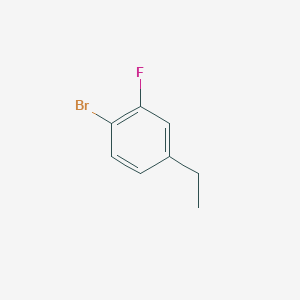 molecular formula C8H8BrF B1509437 1-Bromo-4-ethyl-2-fluorobenzene CAS No. 928304-44-3