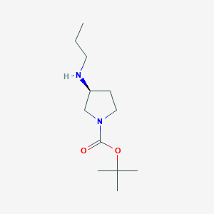 tert-butyl (3S)-3-(propylamino)pyrrolidine-1-carboxylate