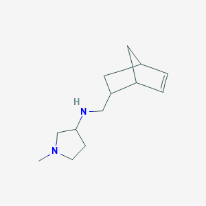 N-{bicyclo[2.2.1]hept-5-en-2-ylmethyl}-1-methylpyrrolidin-3-amine