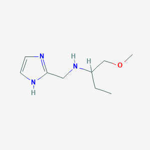 (1H-Imidazol-2-ylmethyl)(1-methoxybutan-2-yl)amine