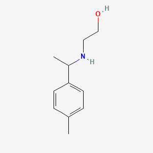 2-{[1-(4-Methylphenyl)ethyl]amino}ethan-1-ol