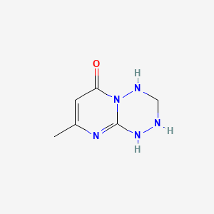 8-Methyl-2H-pyrimido[1,2-B][1,2,4,5]tetrazin-6-OL