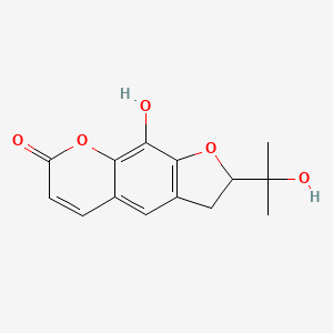 molecular formula C14H14O5 B15094818 (S)-Rutaretin 