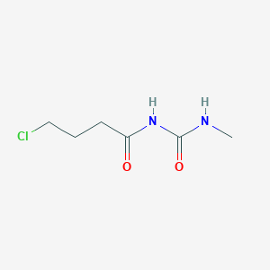 3-(4-Chlorobutanoyl)-1-methylurea