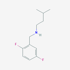 [(2,5-Difluorophenyl)methyl](3-methylbutyl)amine