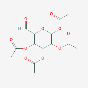 (4,5,6-Triacetyloxy-2-formyloxan-3-yl) acetate