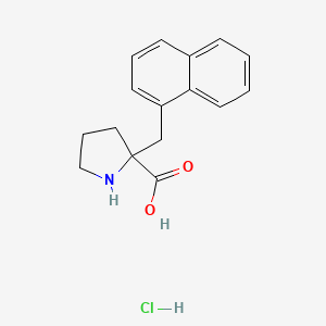 (S)-alpha-(1-naphthalenylmethyl)-proline-HCl