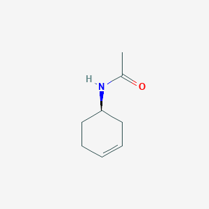 molecular formula C8H13NO B1509498 (R)-N-(Cyclohex-3-en-1-yl)acetamide CAS No. 196703-47-6