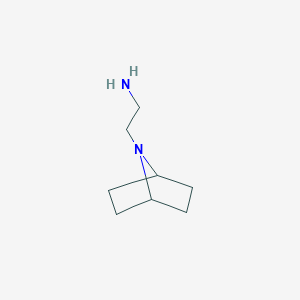 molecular formula C8H16N2 B15095001 2-(7-Azabicyclo[2.2.1]heptan-7-yl)ethanamine 