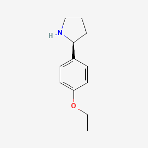 (S)-2-(4-Ethoxyphenyl)pyrrolidine