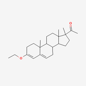 molecular formula C24H36O2 B15095054 17alpha-Methyl-3-ethoxypregna-3,5-dien-20-one CAS No. 902768-49-4