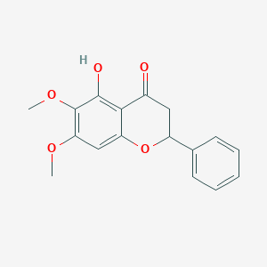 molecular formula C17H16O5 B15095085 Onysilin 