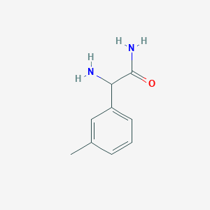 2-Amino-2-(3-methylphenyl)acetamide