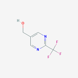molecular formula C6H5F3N2O B150952 (2-(三氟甲基)嘧啶-5-基)甲醇 CAS No. 608515-90-8