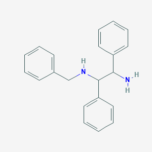 molecular formula C21H22N2 B15095305 [(1R,2R)-2-amino-1,2-diphenylethyl](benzyl)amine 