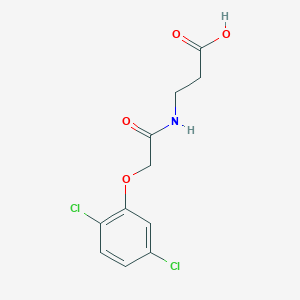 beta-Alanine, N-[2-(2,5-dichlorophenoxy)acetyl]-