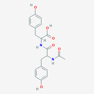 2-[[2-Acetamido-3-(4-hydroxyphenyl)propanoyl]amino]-3-(4-hydroxyphenyl)propanoic acid