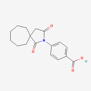 4-(1,3-Dioxo-2-azaspiro[4.6]undecan-2-yl)benzoic acid