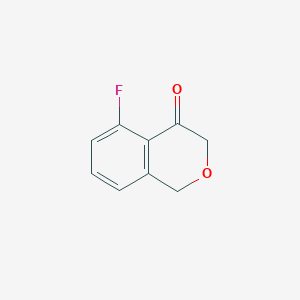 molecular formula C9H7FO2 B15095413 5-Fluoroisochroman-4-one 