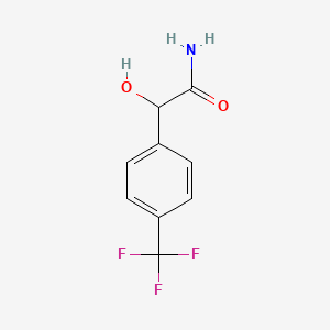 2-Hydroxy-2-(4-(trifluoromethyl)phenyl)acetamide