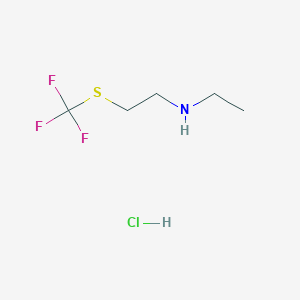 N-Ethyl-[2-(trifluoromethylthio)ethyl]amine hydrochloride