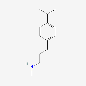 molecular formula C13H21N B15095541 [3-(4-Isopropyl-phenyl)-propyl]-methyl-amine CAS No. 886763-04-8