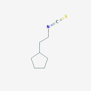 molecular formula C8H13NS B1509557 (2-异硫氰酸乙基)环戊烷 CAS No. 24321-79-7