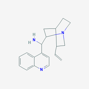 molecular formula C19H23N3 B15095614 (9R)-Cinchonan-9-amine 