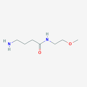 Butanamide, 4-amino-N-(2-methoxyethyl)-