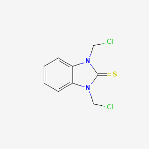 2H-Benzimidazole-2-thione, 1,3-bis(chloromethyl)-1,3-dihydro-