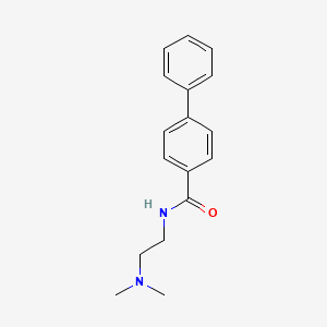 N-[2-(dimethylamino)ethyl]biphenyl-4-carboxamide