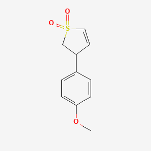 3-(4-Methoxyphenyl)-2,3-dihydrothiophene 1,1-dioxide