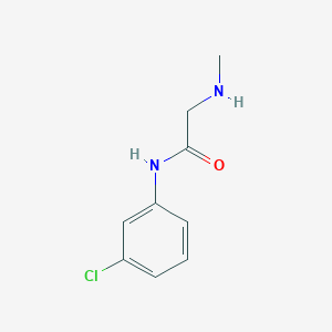 N-(3-Chlorophenyl)-2-(methylamino)acetamide