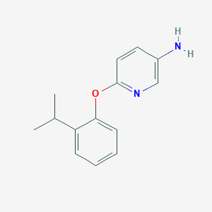 6-(2-Isopropylphenoxy)pyridin-3-amine