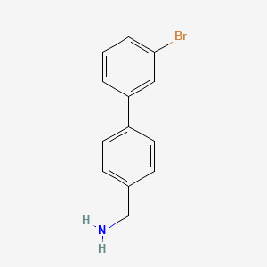 (3'-Bromo-[1,1'-biphenyl]-4-yl)methanamine