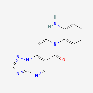 7-(2-aminophenyl)pyrido[3,4-e][1,2,4]triazolo[1,5-a]pyrimidin-6(7H)-one