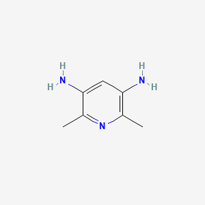 molecular formula C7H11N3 B15095918 3,5-Diamino-2,6-dimethylpyridine CAS No. 56568-40-2