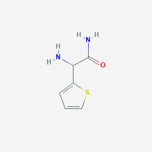 2-Amino-2-(thiophen-2-yl)acetamide