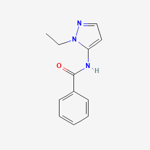 N-(1-ethyl-1H-pyrazol-5-yl)benzamide