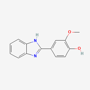 4-(1H-Benzoimidazol-2-yl)-2-methoxy-phenol