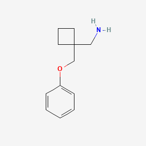 (1-(Phenoxymethyl)cyclobutyl)methanamine