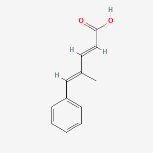 (2E,4E)-4-methyl-5-phenylpenta-2,4-dienoic acid