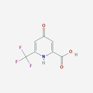 4-Hydroxy-6-(trifluoromethyl)picolinic acid