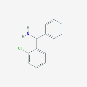 molecular formula C13H12ClN B15096373 (2-Chlorophenyl)(phenyl)methanamine 