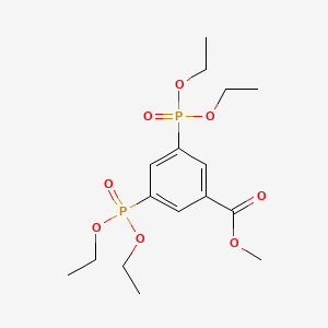 molecular formula C16H26O8P2 B15096430 Methyl 3,5-bis(diethoxyphosphoryl)benzoate 