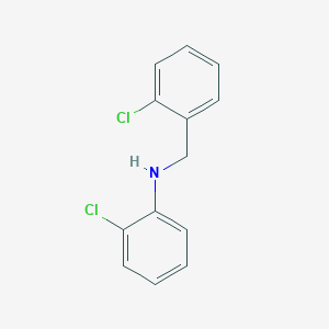 Benzenemethanamine, 2-chloro-N-(2-chlorophenyl)-