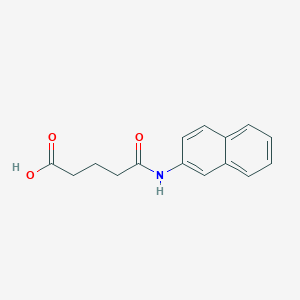 4-[(Naphthalen-2-yl)carbamoyl]butanoic acid